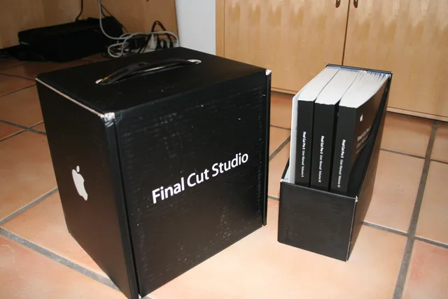 This box has been sitting here a while, patiently waiting to get installed. the cube is the entire Final Cut Studio, needed to do a stretch of video editing. The box sitting on the right is only half of the documentation. It's been a few years since I did FCP, and am hoping the rust shakes off. How to assess software for short form video marketing
