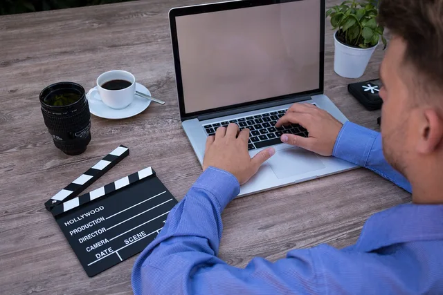 filmmakers, on the laptop, computer, macbook, movie, mockup, film producer, hobby, work, laptop, notebook, internet, apple, to blog, office, media literacy, desktop, designer, coffee, home office, freelancer, mac, technology, creative, youtuber, workplace, table, wood, short film, office table, digital, youtuber, youtuber, youtuber, youtuber, youtuber. Short form video marketing for UK professional services